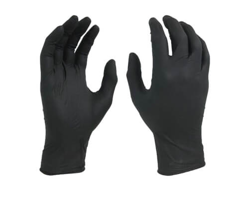 Black Hog Nitrile Disposable Medical Grade Gloves at Your Safety Factory