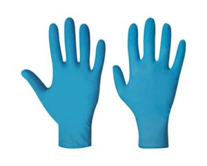 Nitrile Blue Disposable Gloves at Your Safety Factory